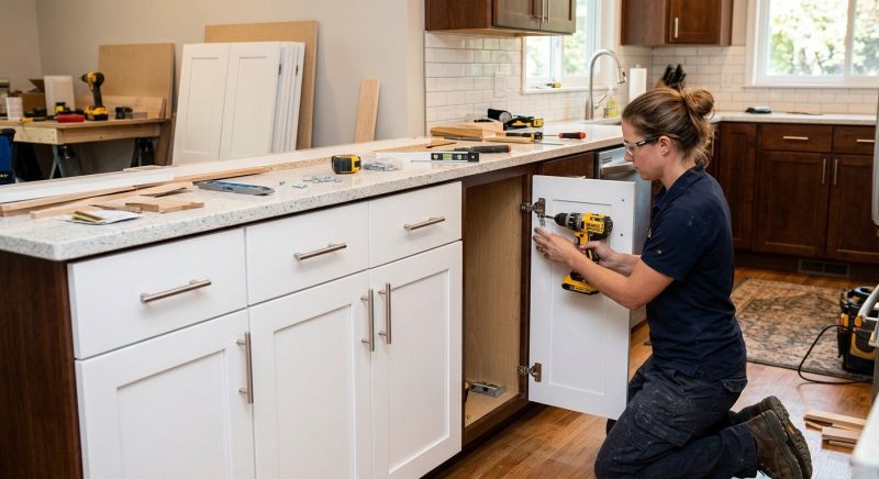 Cabinets Refinishing Service