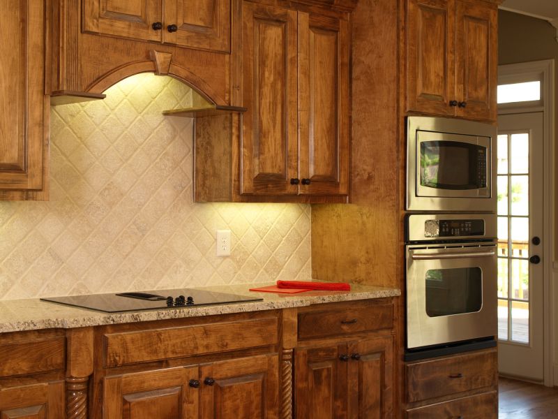 Wood Cabinets Refinishing