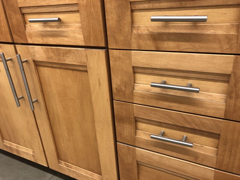 Detailed Cabinet Handles and Hardware